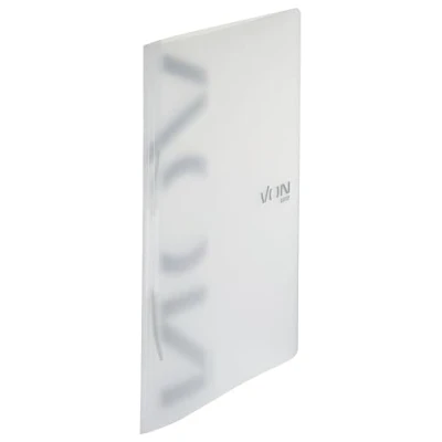 Image of Von Leitz 46790001 Pack of 10 A4 File Folders, Polypropylene Plastic, for 100 Sheets, by Leitz, Lightweight Softcover Folder, with Modern Print, School and Home, White