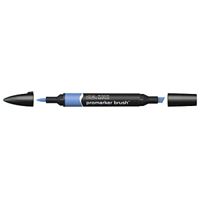 Image of Winsor &amp; Newton BrushMarker China Blue