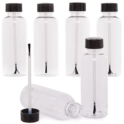 Image of Baker Ross FC858 Brush Paint and Glue Bottles Pack of 6 bottles, Art Supplies, Crafting tools, bottle