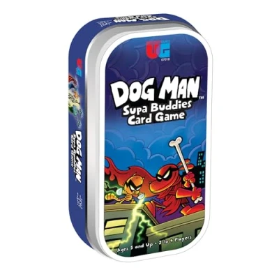 Image of University Games, Dog Man Supa Buddies Card Game, Based on The Books Series, for 2 to 4 Players Ages 5 and Up