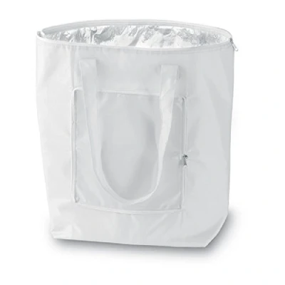 Image of eBuyGB Unisex Folding Insulated Cooler Bag, White
