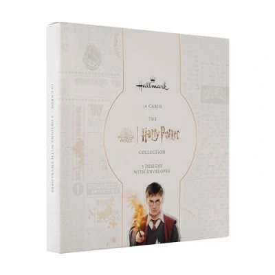 Image of Hallmark Birthday Cards, Multipack Harry Potter Card, Pack of 10, 5 Designs with Envelopes
