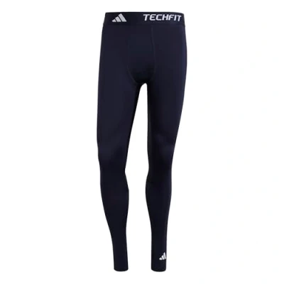 Image of adidas Performance Techfit Compression LONG Leggings, Men&#039;s, Size: XS, Legend ink