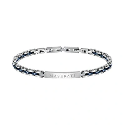 Image of Maserati Jewels Men&#039;s bracelet, 22 cm long, made of Stainless steel, Ceramic, PVD JM420ATI04