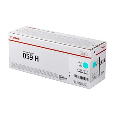 Image of Canon 059H Toner Cartridge High Yield Cyan 3626C001
