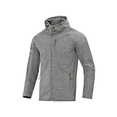 Image of JAKO Men&#039;s softshell jacket light jackets., mens, 7605, grey mixed, M