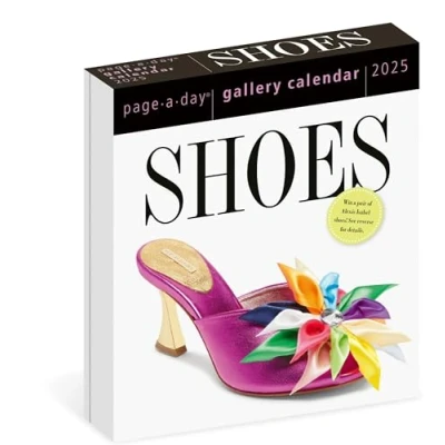 Image of Shoes Page a Day® Gallery Calendar 2025: Everyday New Pair to Indulge the Shoe Lover&#039;s Obsession