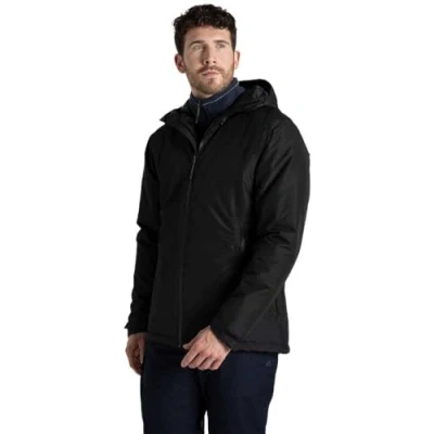 Image of Craghoppers Unisex Expert Thermal Insulated Jacket Waterproof Jacket, Black, L