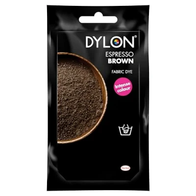 Image of 2 X DYLON Hand Dye, Powder, Dark Brown