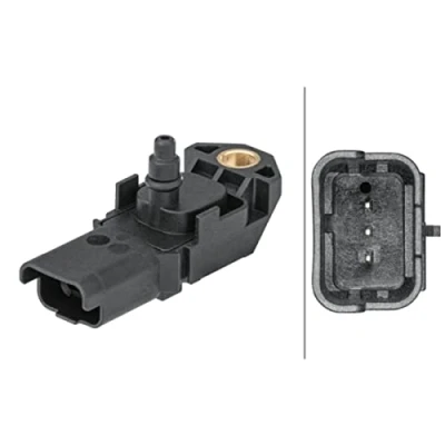 Image of AJ811717, AJ813840 Sensor, boost pressure HELLA 6PP 009 403 461 with seal ring FORD: MONDEO 4
