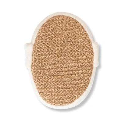 Image of Eco Bath London Natural Ramie Scrubber 100% Exfoliating Body for Men and Women, Premium Sponge Smooth Skin