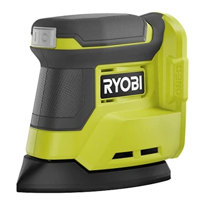 Image of RYOBI RPS18 0 18 V One Plus Cordless Corner Palm Sander Bare Tool, Size, Hyper Green
