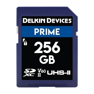 Image of Delkin Devices 256GB Prime SDXC UHS II (U3/V60) Memory Card