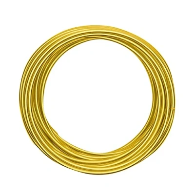 Image of Vaessen Creative Aluminium wire 4mm 10m sunny yellow,