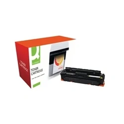 Image of Q Connect Compatible Solution CF412X M452 Laser Toner Cartridge High Yield Yellow