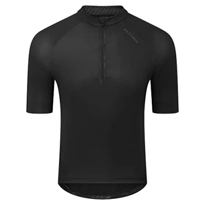 Image of Altura Mens Drift Short Sleeve Cycling Jersey Black Small