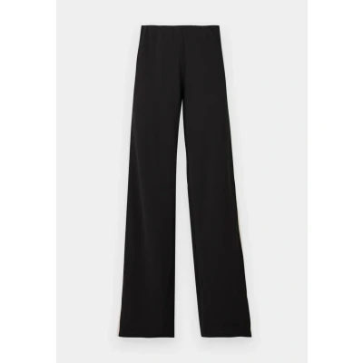 Image of Vero Moda Vmberlin WIDE Panel PANT Trousers, Women&#039;s, Size: XLx30, Black