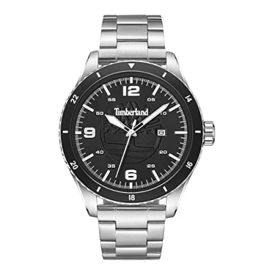 Image of Timberland Men&#039;s Analog Quartz Watch with Stainless Steel Strap TDWGH0010503