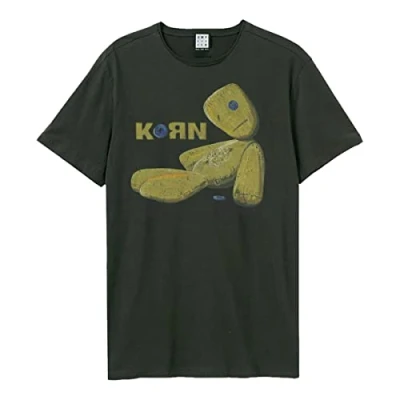 Image of Amplified Unisex Adult Issues Korn T Shirt (XL) (Charcoal)