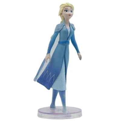 Image of Bullyland 13511 Princess Elsa of Arendelle from Walt Disney Frozen Approx. 10 cm Detailed Ideal as a Small Gift for Children 3 Years