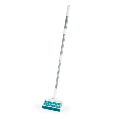 Image of Beldray LA034238UFFEU7 Antibac Pet Plus Long Handle Gel Lint Roller Telescopic Sticky Hair Remover, Squeegee Scraper Edge, Washable &amp; Reusable, Fluff, Fuzz, Dog Cat From Stairs/Upholstery