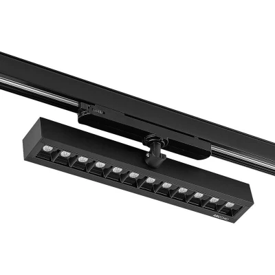 Image of Arcchio Millay LED track spotlight black 3000K