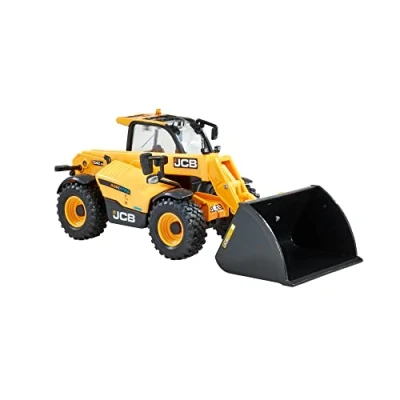 Image of Britains JCB AGRIXTRA Loadall Farm Toys Telescopic Handler 1:32 AGRI Truck Collectable Tractor Toy Scale Suitable For Collectors And Kids 3 Year Plus, Yellow