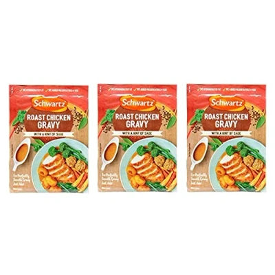 Image of Schwartz Packet Sauce Range (Roast Chicken Gravy 3 x 26g)