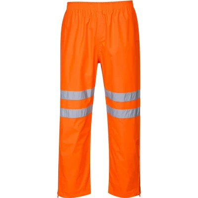 Image of Portwest Hi Vis Breathable Trouser, Size: 5XL, Colour: Orange, RT61ORR5XL