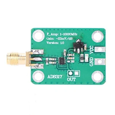 Image of Logarithmic Detector Metal RF Signal Power Meter Accurate Amplifier for Environment Field Strength Detection 55dBm 0dBm