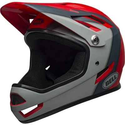 Image of BELL Unisex Adult Sanction Mtb Full Face Helmet Presences Matte Crim, Medium/55 57 cm