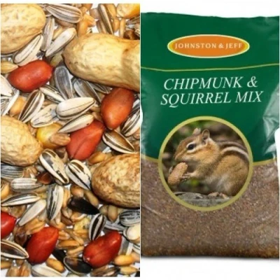 Image of Johnston &amp; Jeff Chipmunk And Squirrel Mix 12.5kg x 2 (25kg) bulk deal