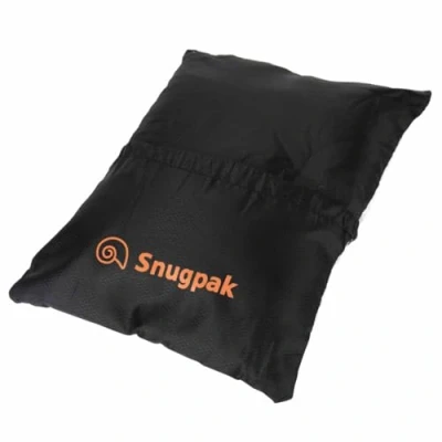 Image of Snugpak Snuggy Headrest WGTE Ultra Lightweight Compact Insulated Camping Pillow with Premium Travelsoft Insulation 100% Polyester, Compressible for Hiking &amp; Travel Black