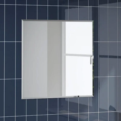 Image of Artis® 500 x 500mm Bathroom Mirror Frameless Vanity Mirrors Bevelled Edge Wall Mounted Mirrored, Square