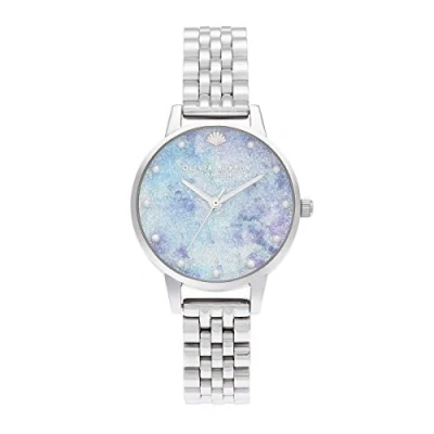 Image of Olivia Burton Analogue Quartz Watch for Women with Silver Stainless Steel Bracelet OB16US43