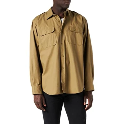Image of Mil Tec Men&#039;s Ripstop Blouse, Dark Coyote, XXL UK
