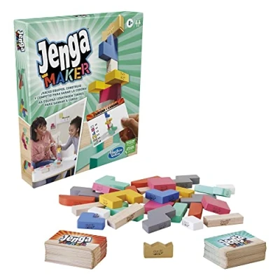 Image of Monopoly Jenga Maker, Spanish edition, Multi coloured