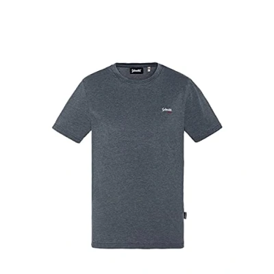 Image of Schott NYC Men&#039;s Tshirt Manches Courtes Cn T Shirt, Navy Blue, L