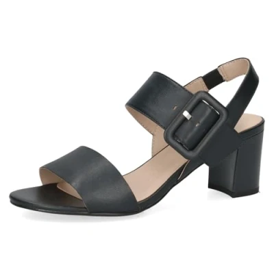 Image of CAPRICE Women&#039;s Damen 9 28301 44 Heeled Sandal, Ocean Nappa, 4 UK