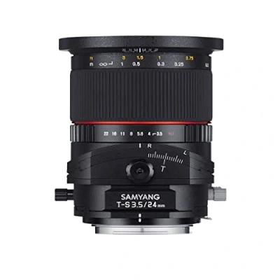 Image of Samyang 24 mm F3.5 T/S Lens for Fuji X Connection
