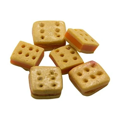 Image of MyTinyWorld 7 x Dolls House Miniature Square Filled Crackers