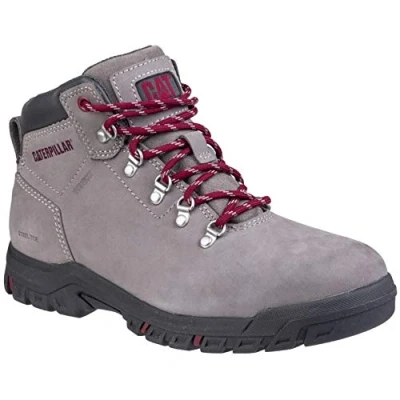 Image of CAT Safety Footwear Womens Mae Boot in Grey Size 3 UK