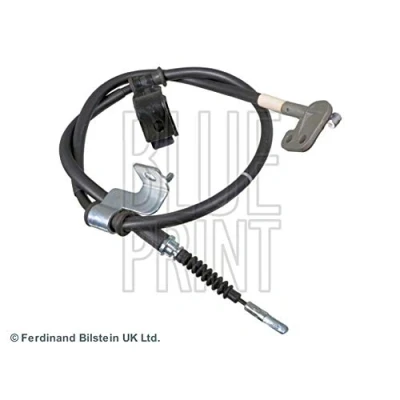 Image of 597600X930 Brake Cable BLUE PRINT ADG046274 Left Rear 1287mm for right hand drive vehicles HYUNDAI: i10 I