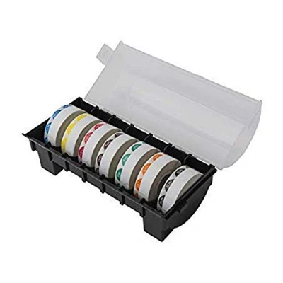 Image of We Can Source It Ltd Day Dots Full Week Food Labels Hygiene for Commercial Kitchens, Restaurants Self Adhesive Roll of 1000 Stickers Per Pack