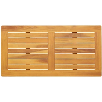 Image of vidaXL Table Top 90x45x2,2 cm Rectangular Solid Wood Acacia