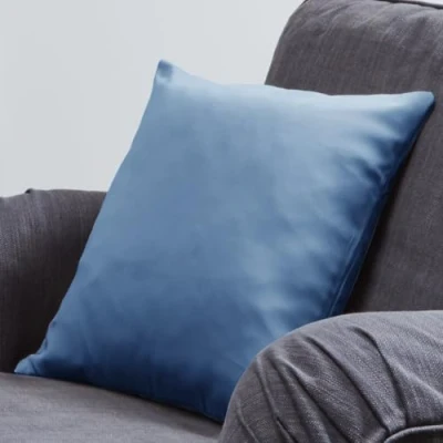 Image of John Aird Pair of Super Soft Cushion Covers 18&quot; x (set 2) (Blue)