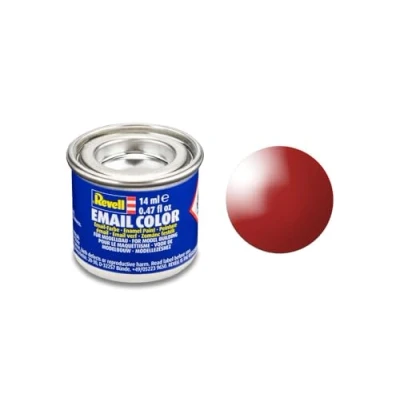 Image of Revell 14ml Email Color Enamel Paint (Fiery Redglossy Finish)