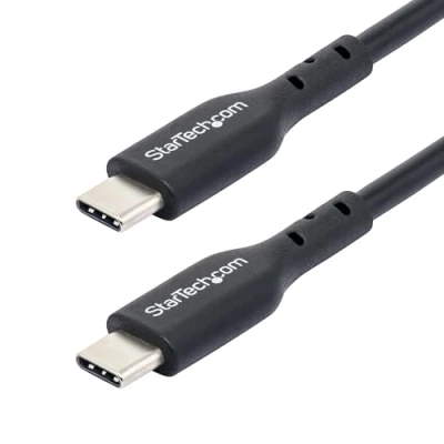 Image of StarTech.com 3m (9.8ft) USB C Charging Cable, 2.0 Type Laptop Charger Cord, 60W 3A Power Delivery, M/M