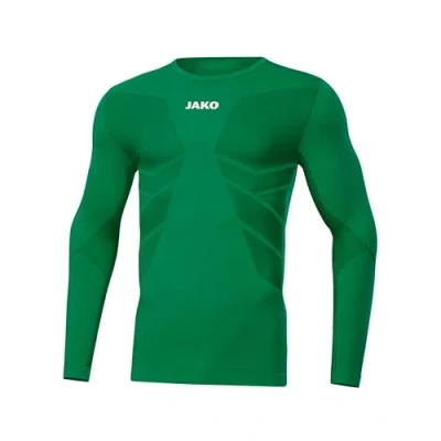 Image of JAKO Comfort 2.0 Long Sleeve Men&#039;s Sport Green, M