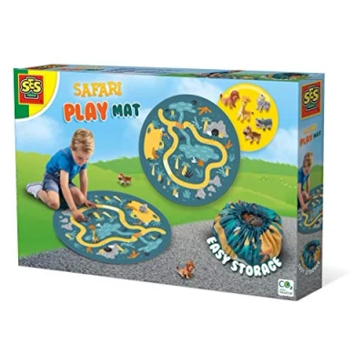 Image of SES Creative 2218 Safari Play mat and Storage Bag 2 in 1